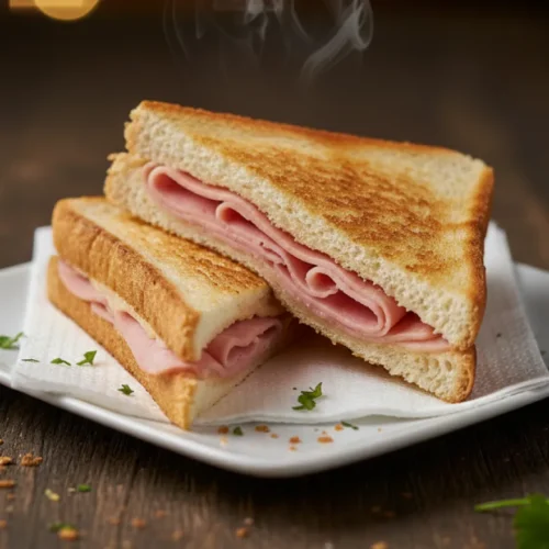 Tosta de forma de fiambre