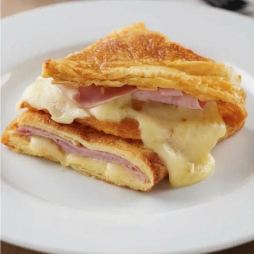 Omolete com fiambre e queijo