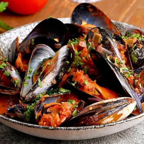 Mexilhões à espanhola
